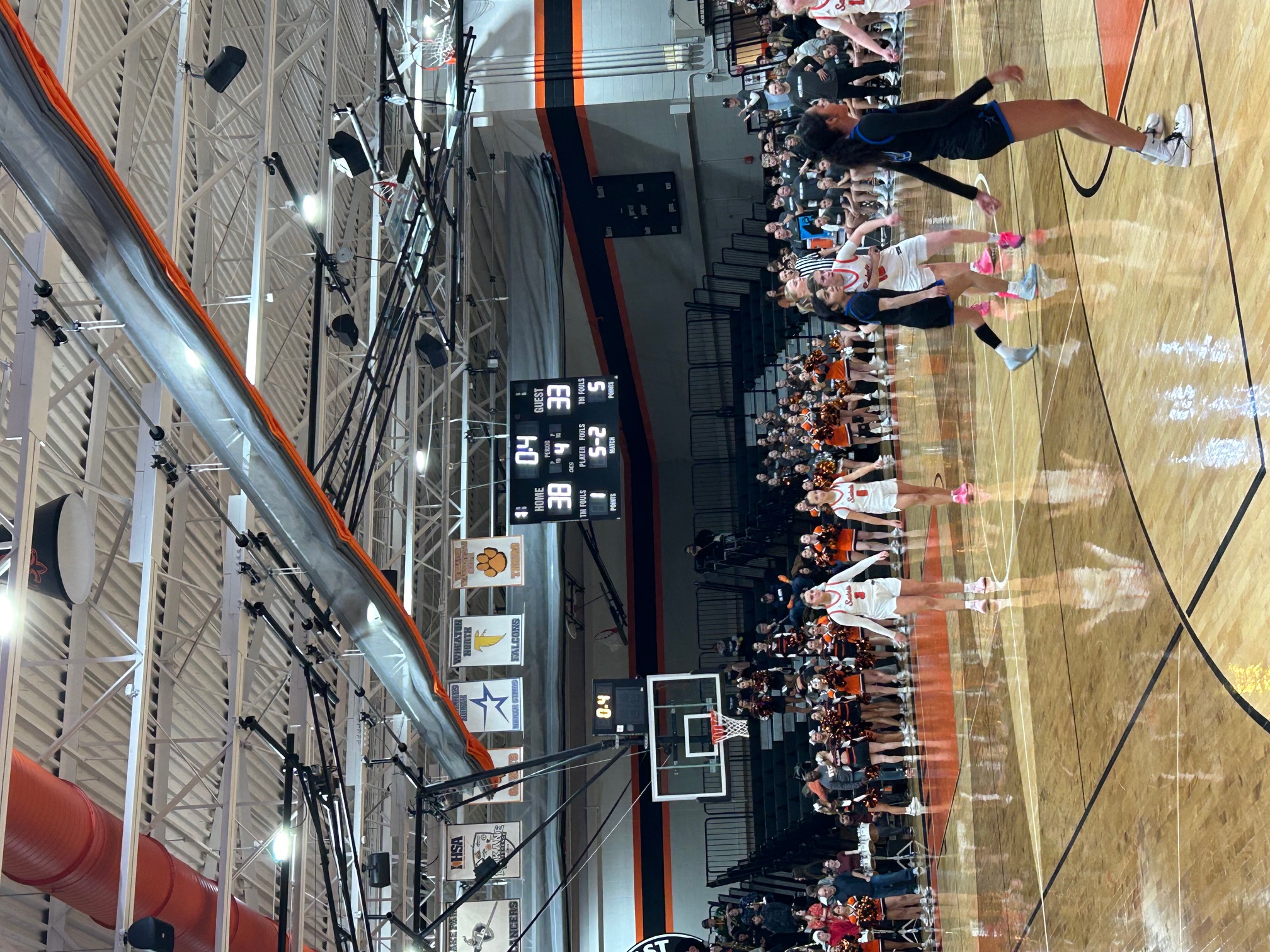 St Charles East High School Girls Basketball Secures Victory in DuKane Conference Face-off