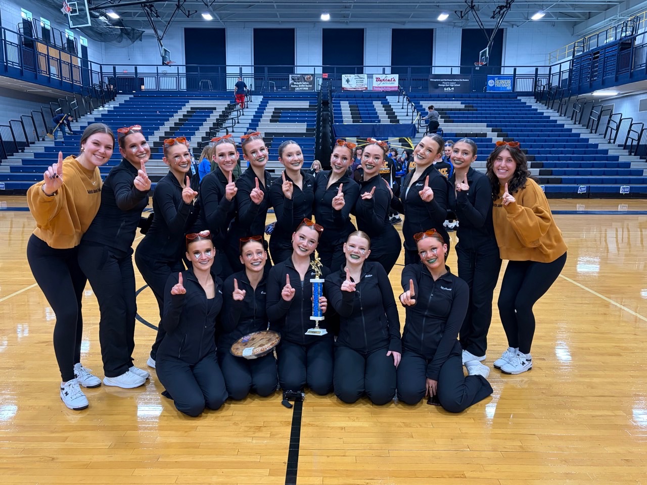 St Charles East High School Competitive Dance Triumphs at Oswego East Invite
