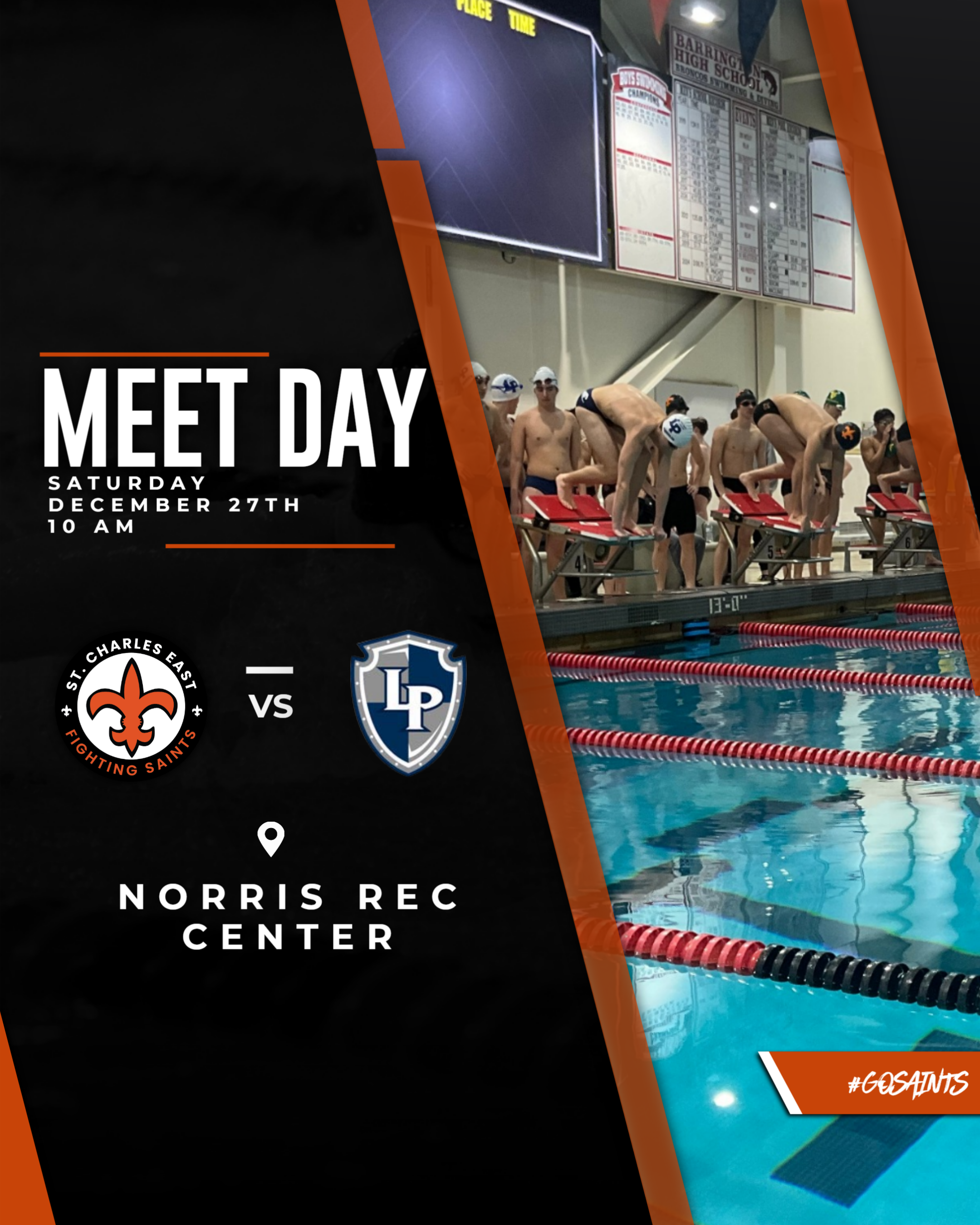 Fighting Saints Secure Victory in Winter Break Dual Meet