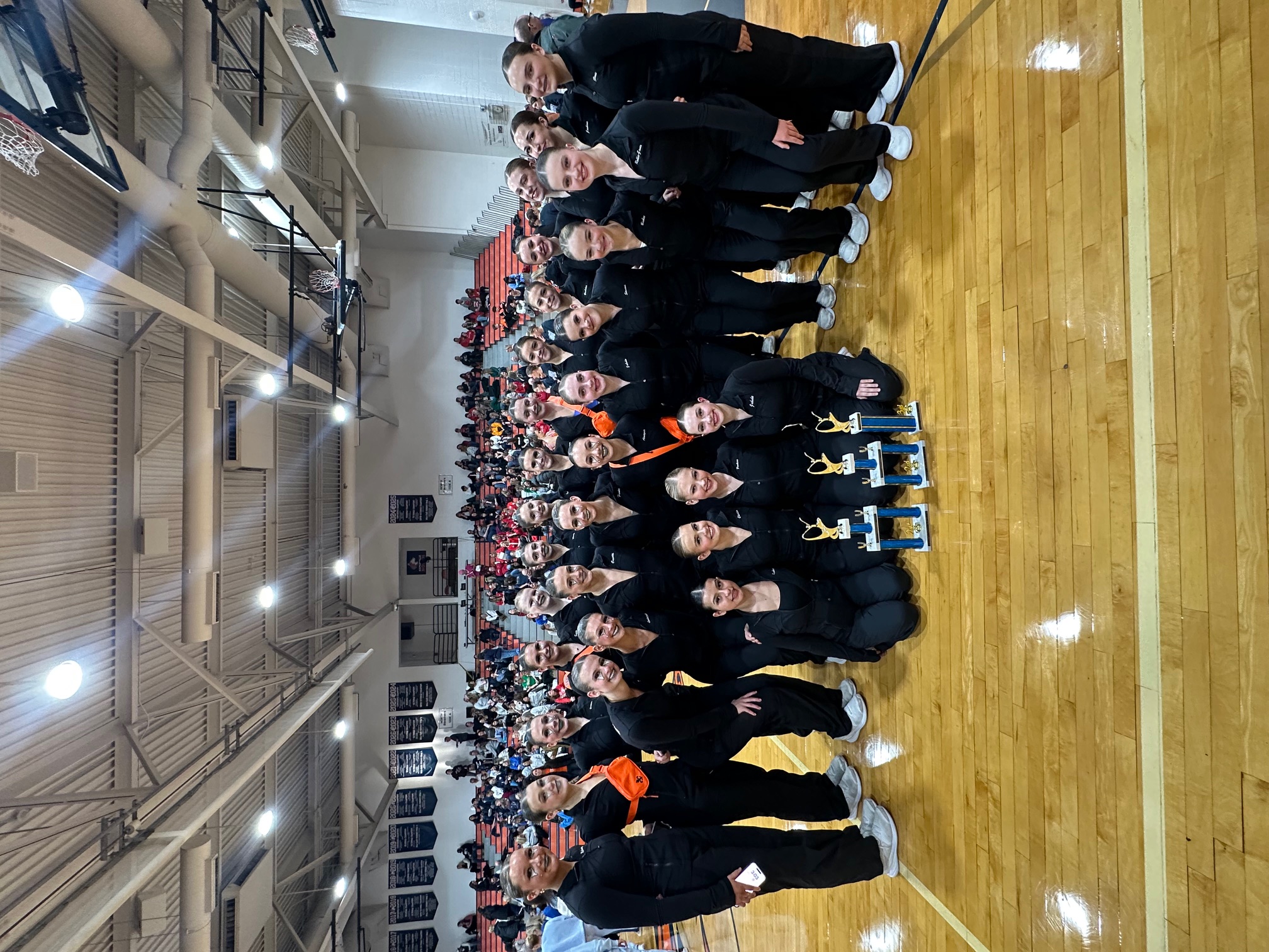 St Charles East High School Fighting Saints Shine at Naperville North Dance Invite