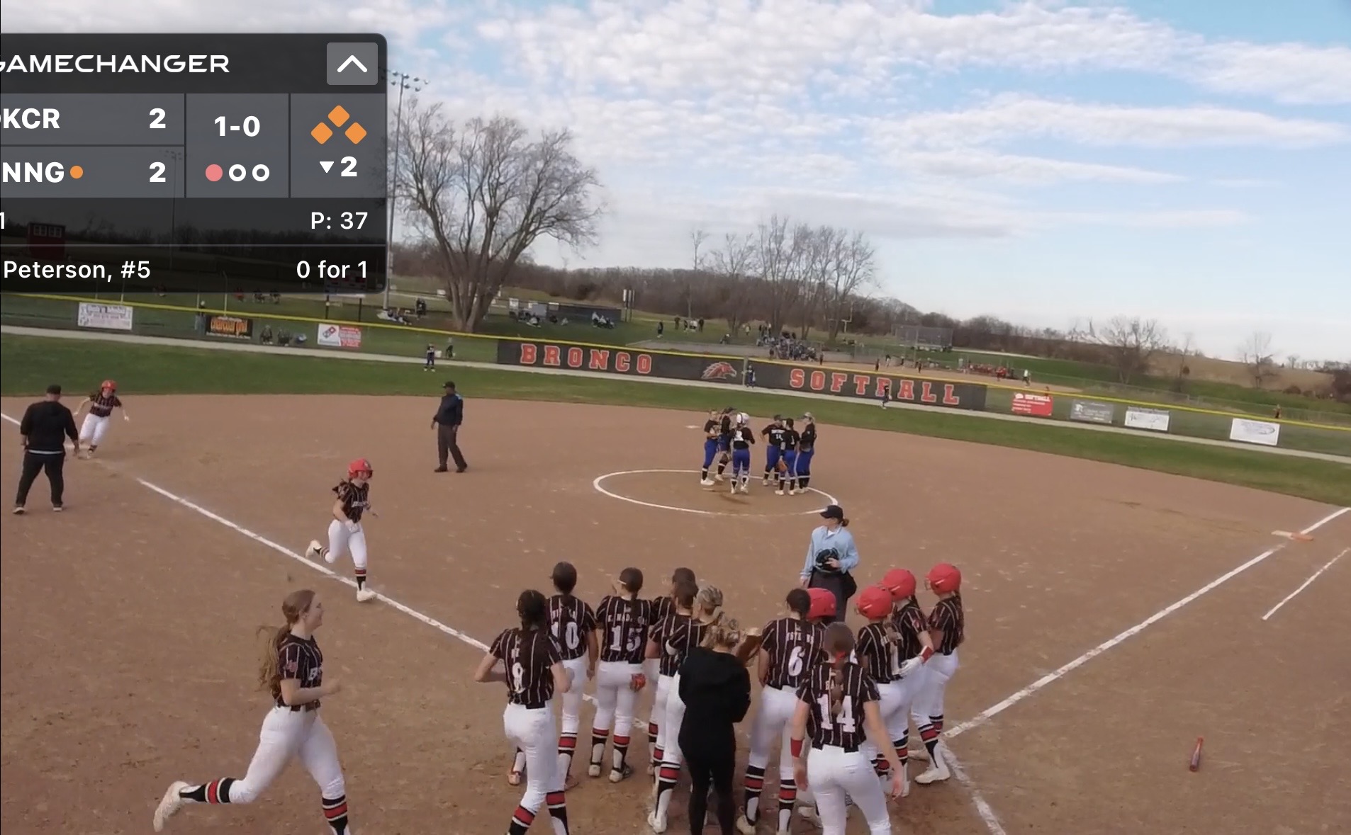 Broncos roll past Oak Creek 17-8 in home opener