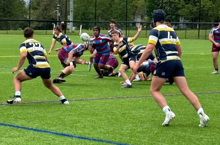 Saint Ignatius Varsity Blue Wildcats Secure Rugby Victory Against Xavier