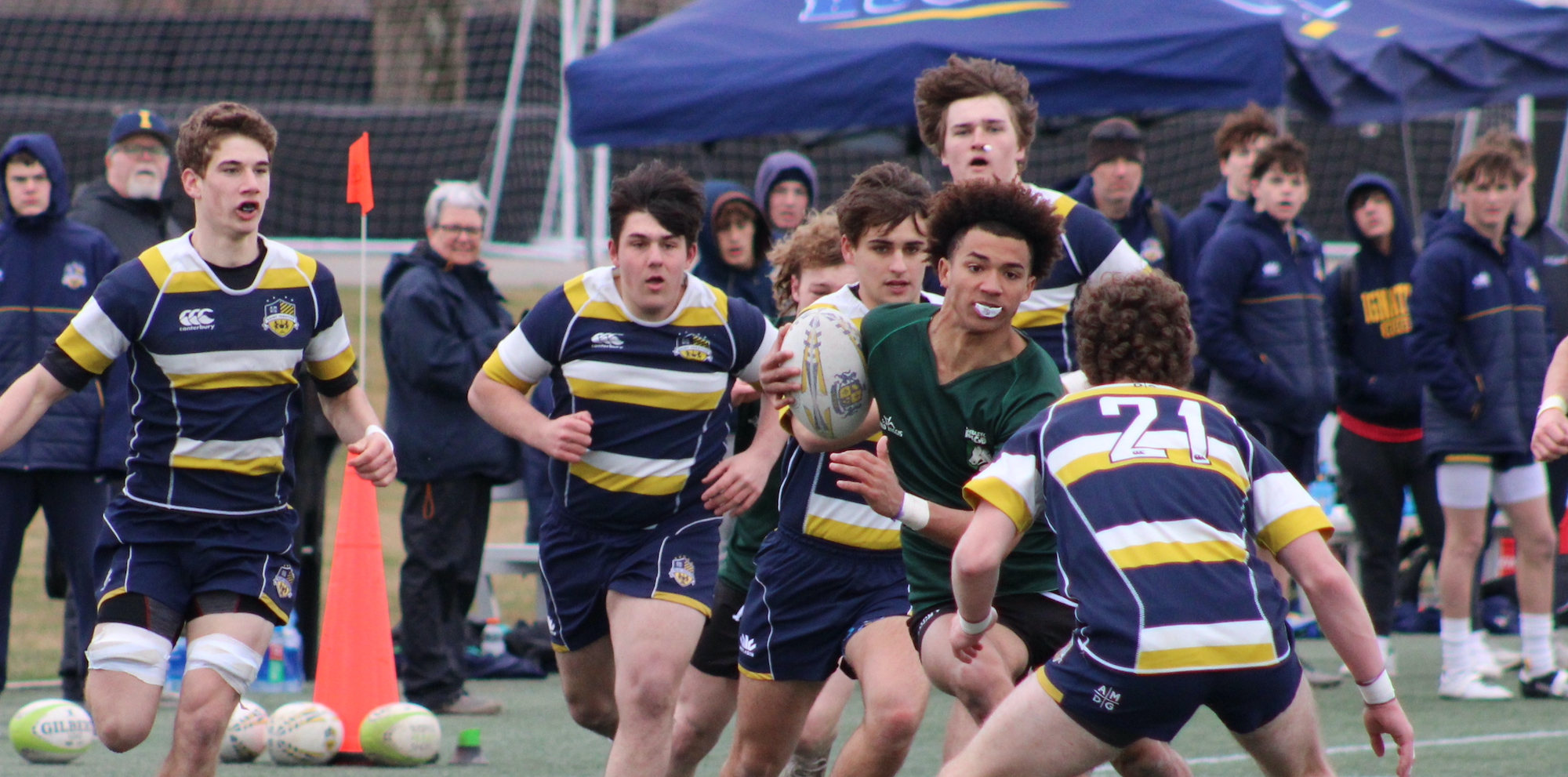 St. Ignatius Wildcats Fight Hard but Fall to Pendleton in Varsity Rugby Clash