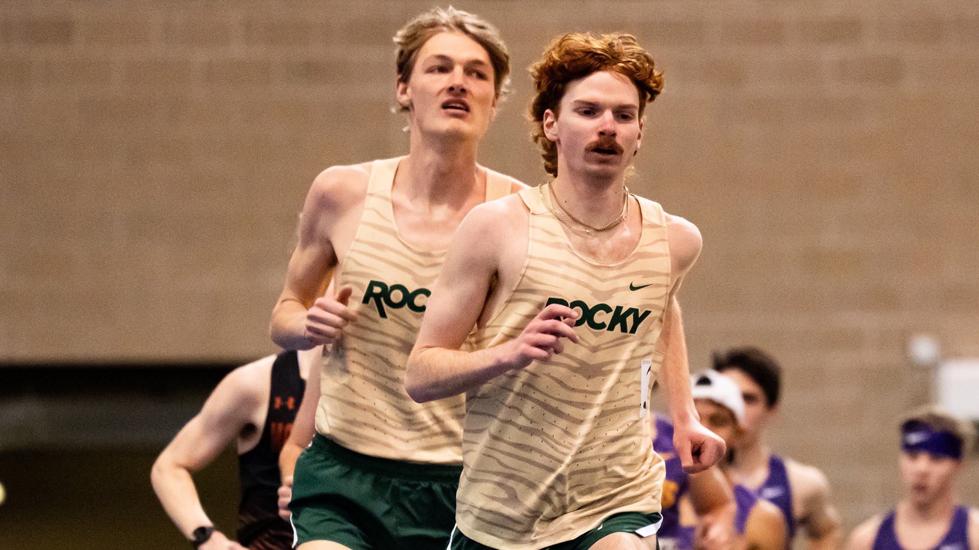 Carroll (Mont.) holds close lead in tight Frontier Conference Men’s Indoor Track & Field Championship