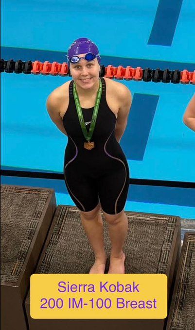 Swimmers send six individuals in eight events to the state meet