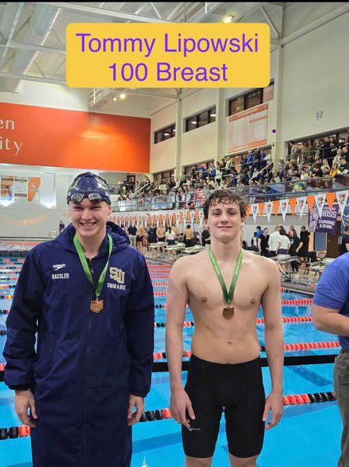 Swimmers send six individuals in eight events to the state meet