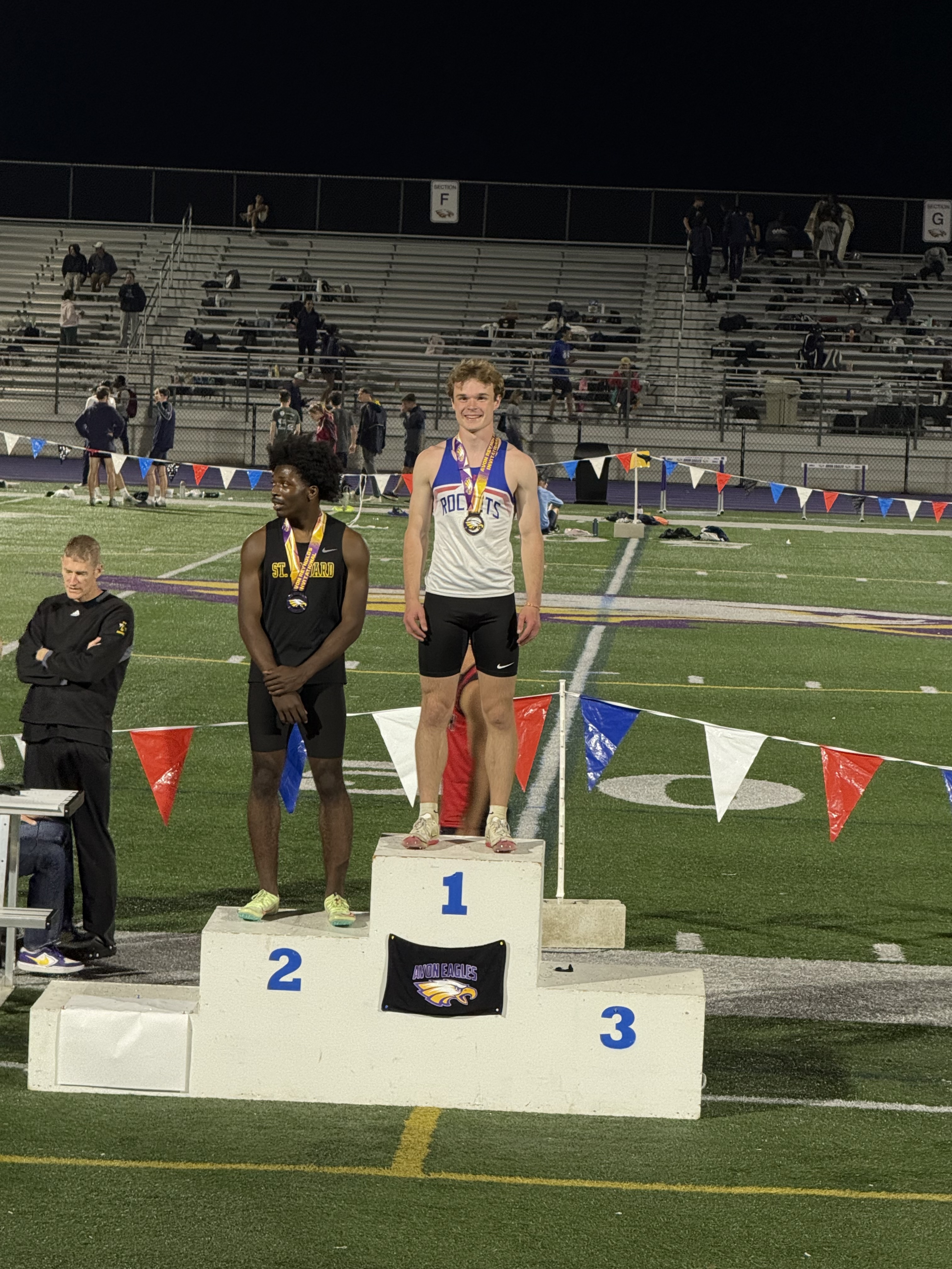 Rockets Shine at Avon Invitational