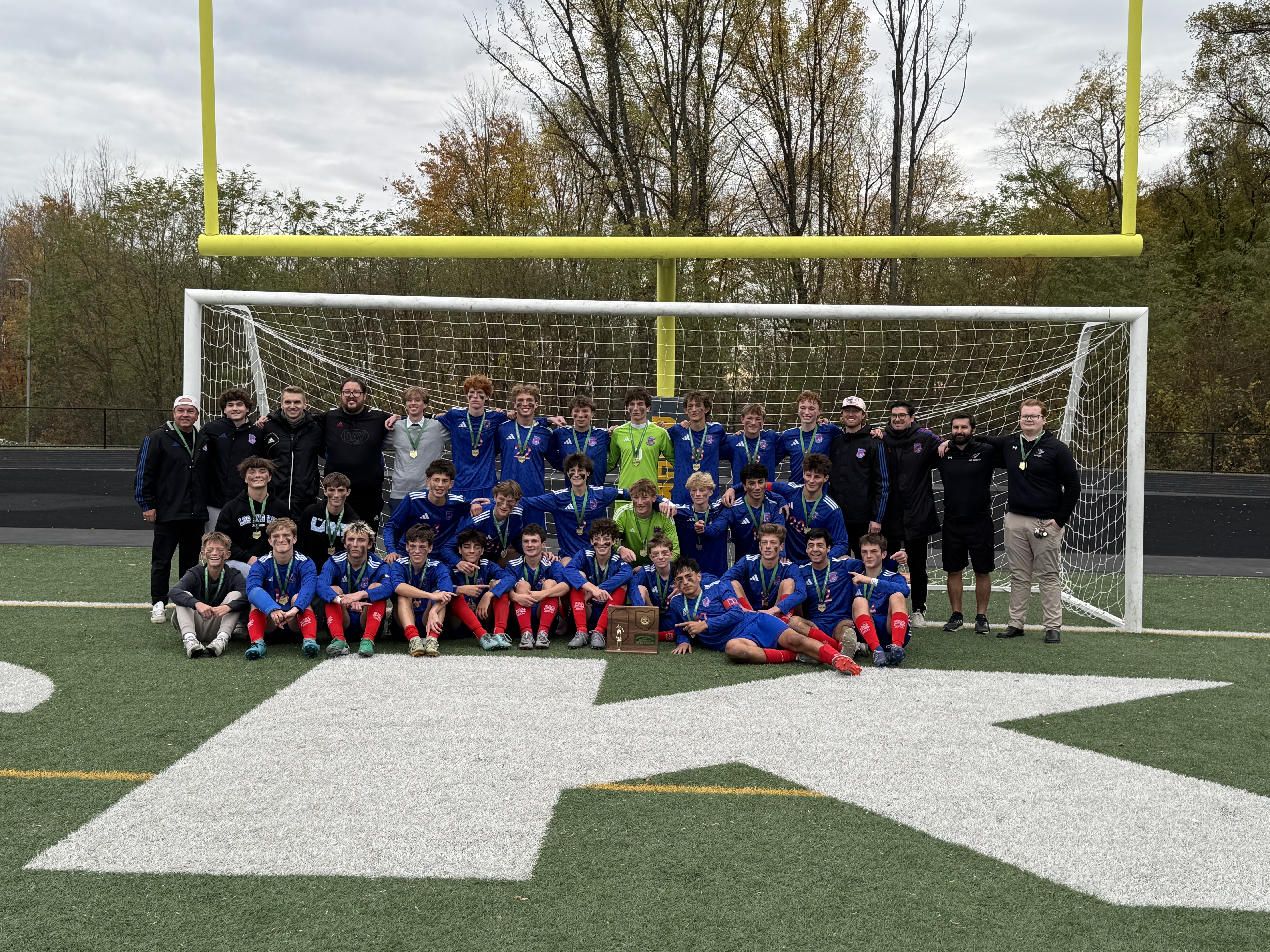 Bay Rockets Boys Soccer Secures Regional Final Victory over Chagrin Falls