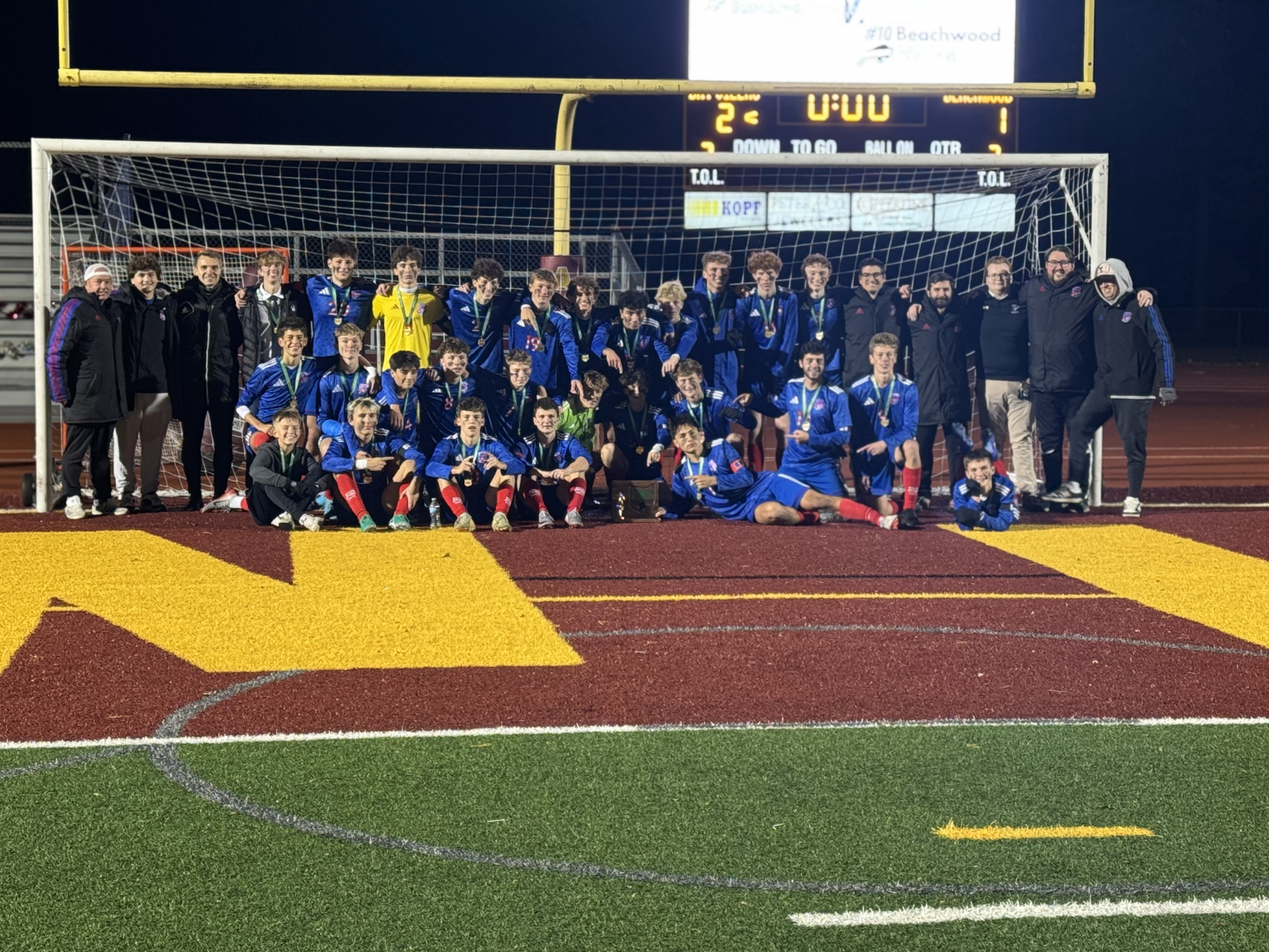 Bay Rockets Boys Soccer Advances to Regional Final After Thrilling Victory Against NDCL Lions