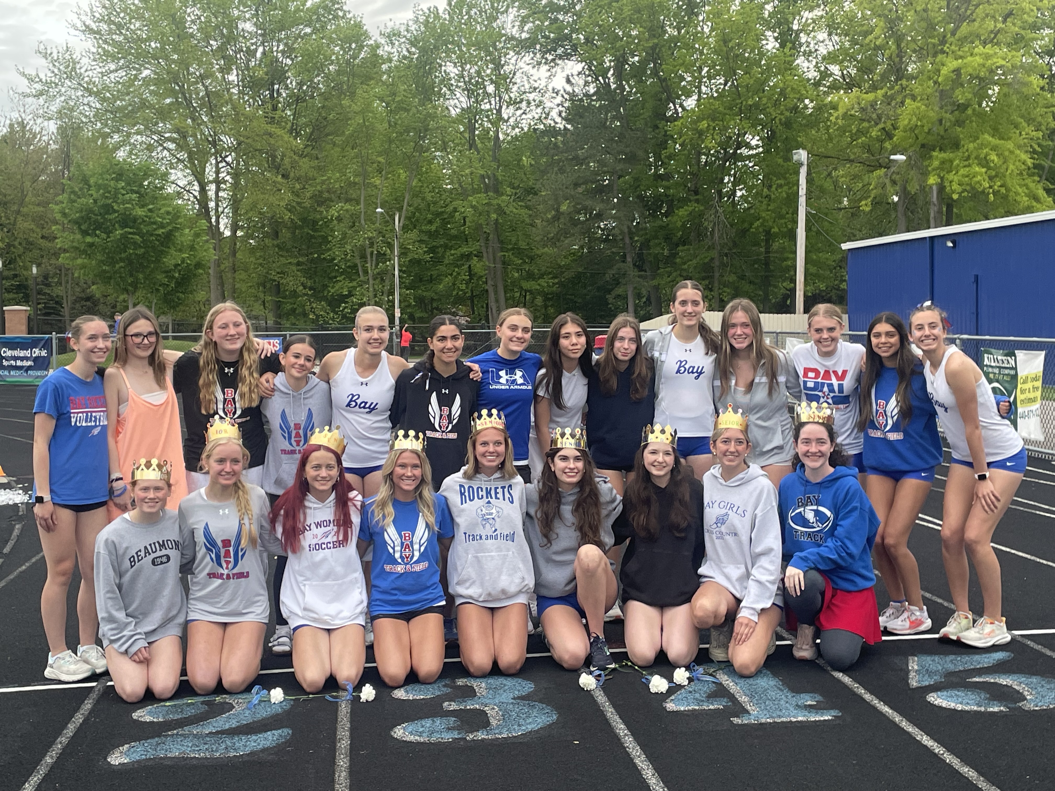 Girls Track & Field Take 3rd at CWC Championships!