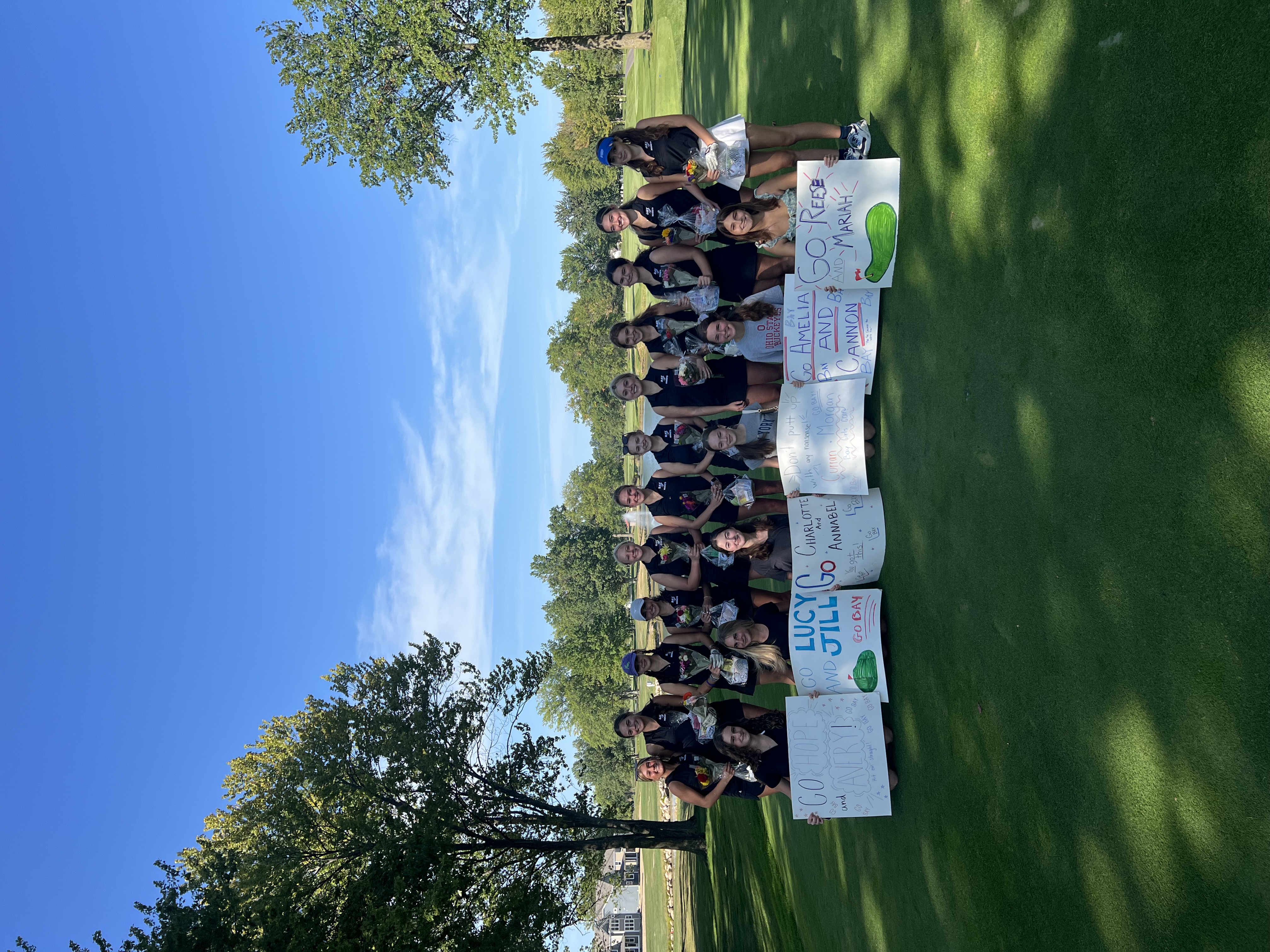Bay Varsity Girls Golf Triumphs at Senior Night Match Against North Olmsted