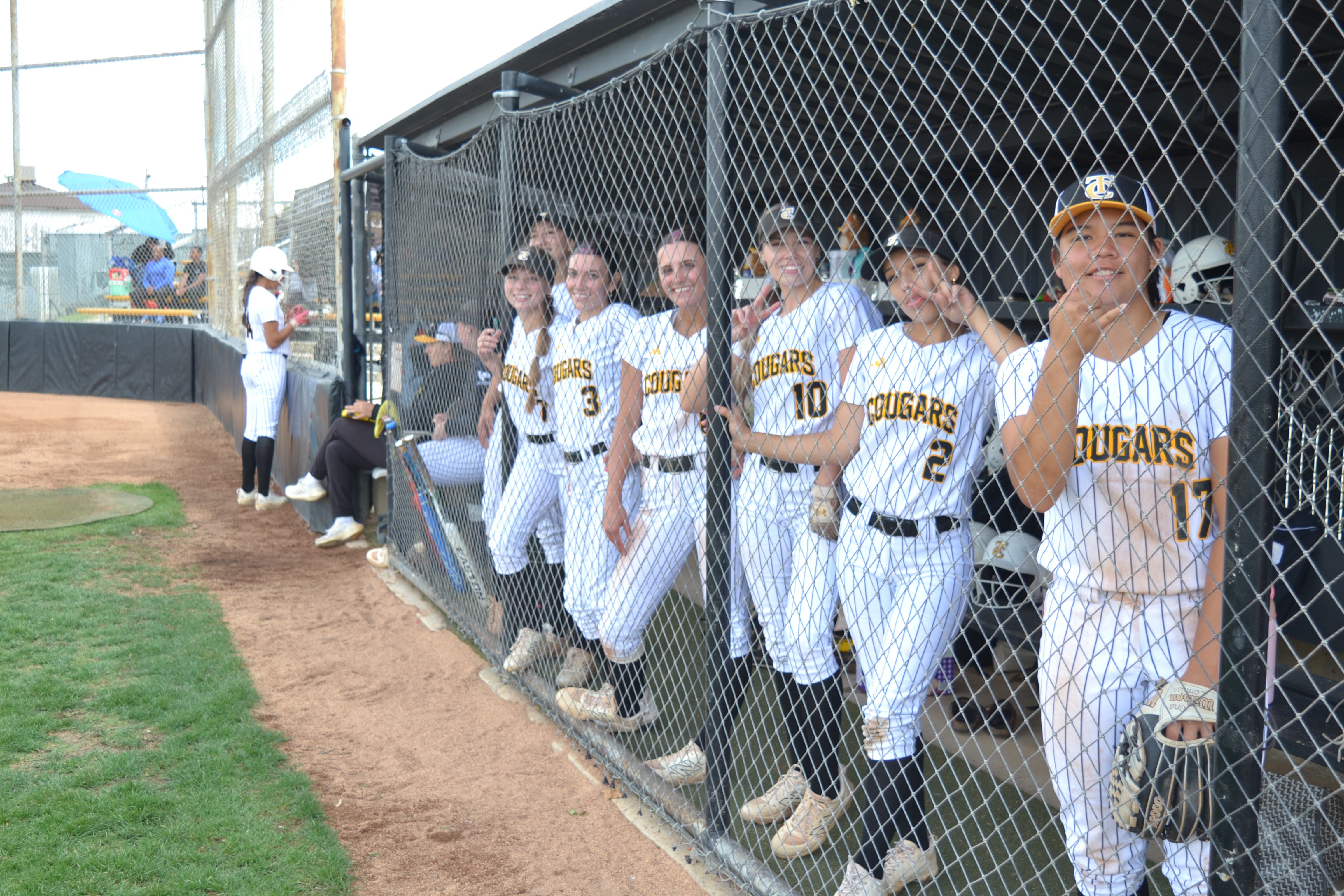 Cougars Softball sweeps Coalinga in home doubleheader behind explosive bats and a five-inning shutout
