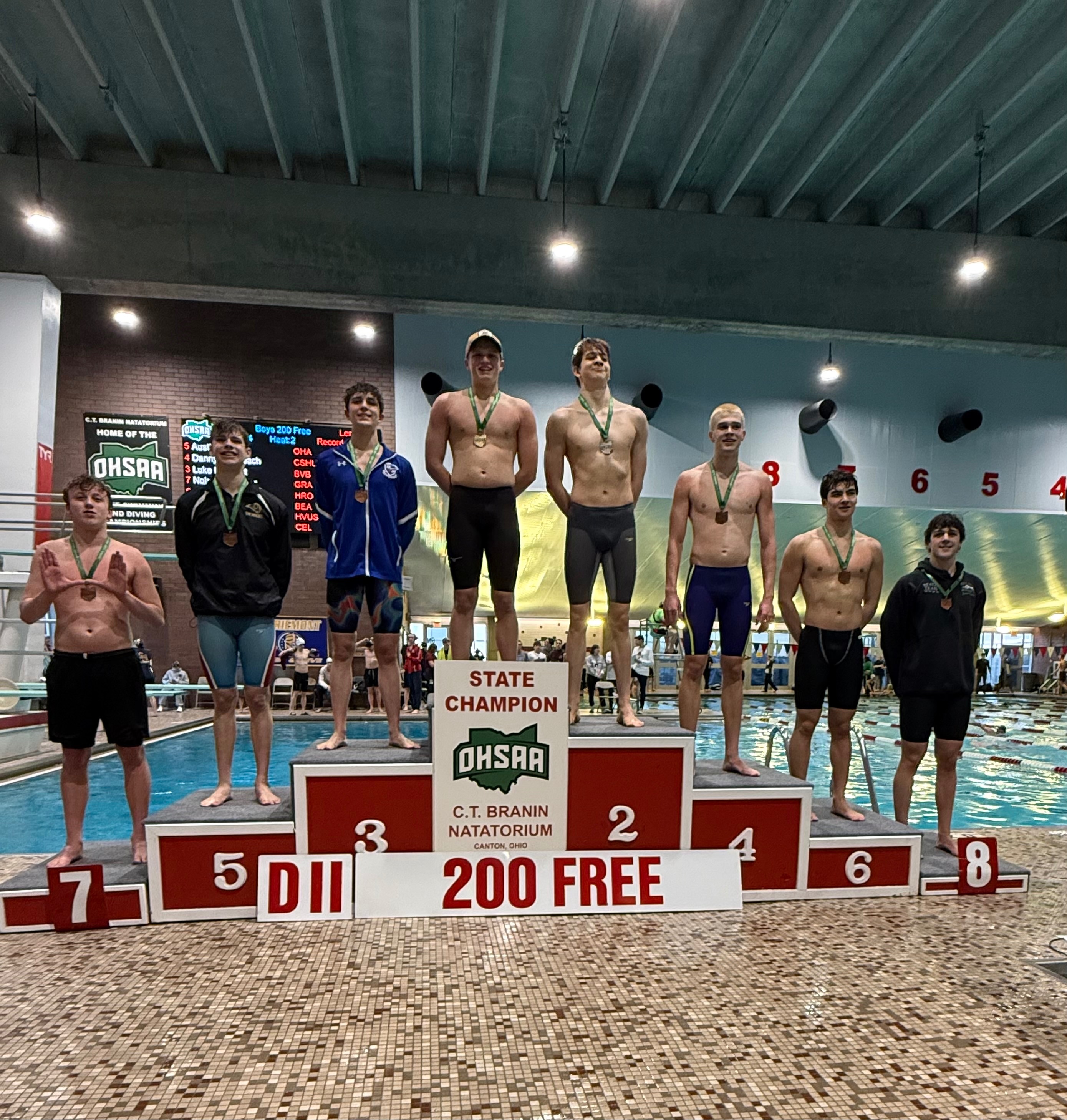 Bay Rockets stand out at OHSAA State Swim Meet