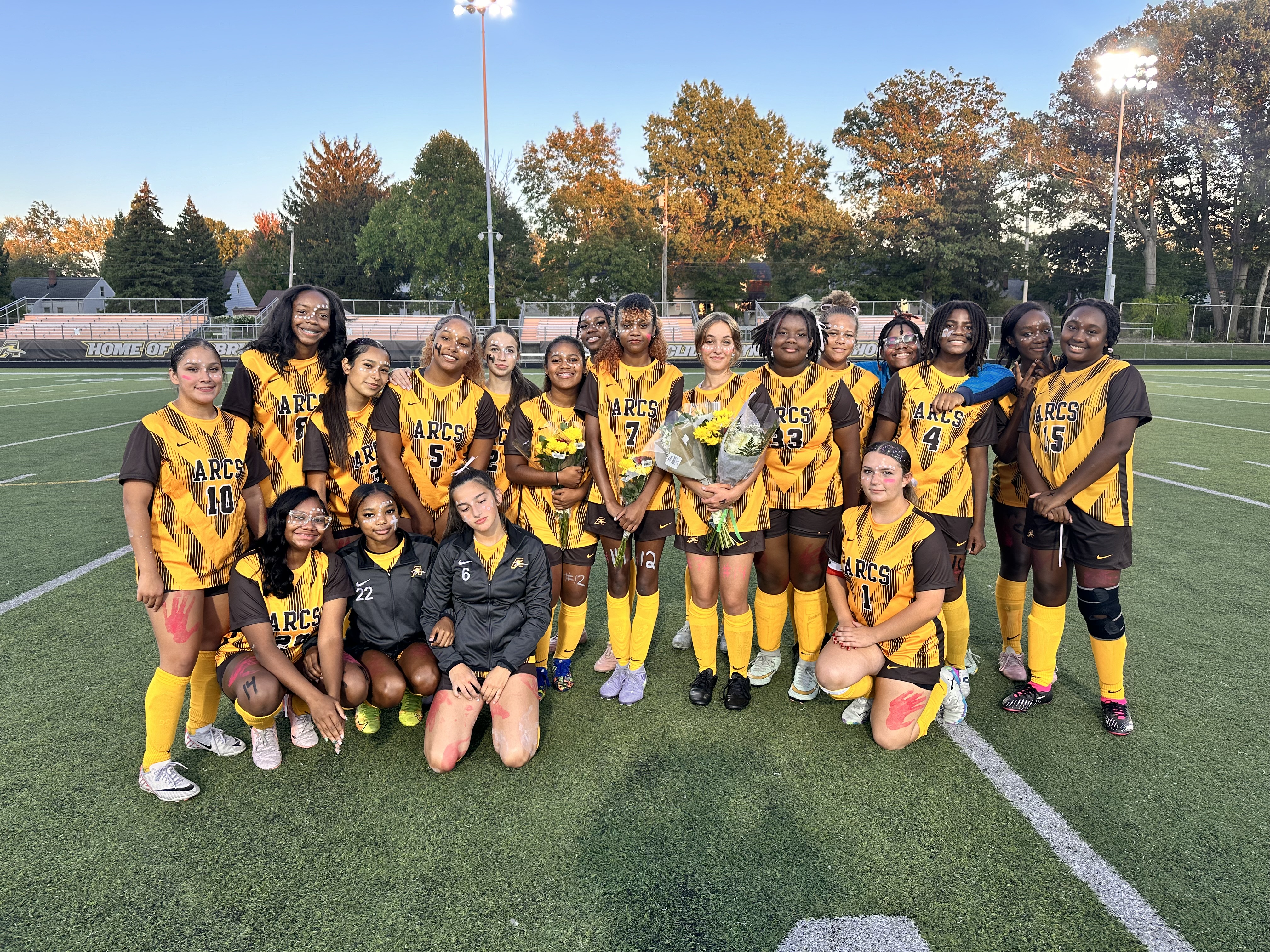 Lady Arcs Dominate on Senior Night Against Painesville Harvey