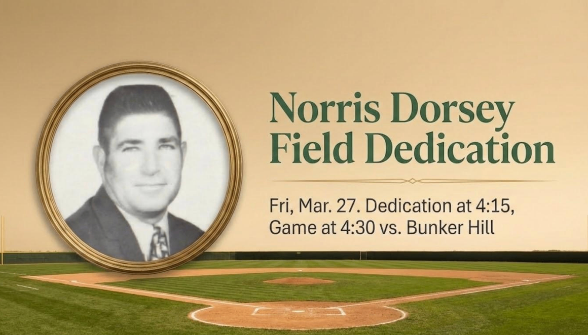 Norris Dorsey Field Dedication Announcement
