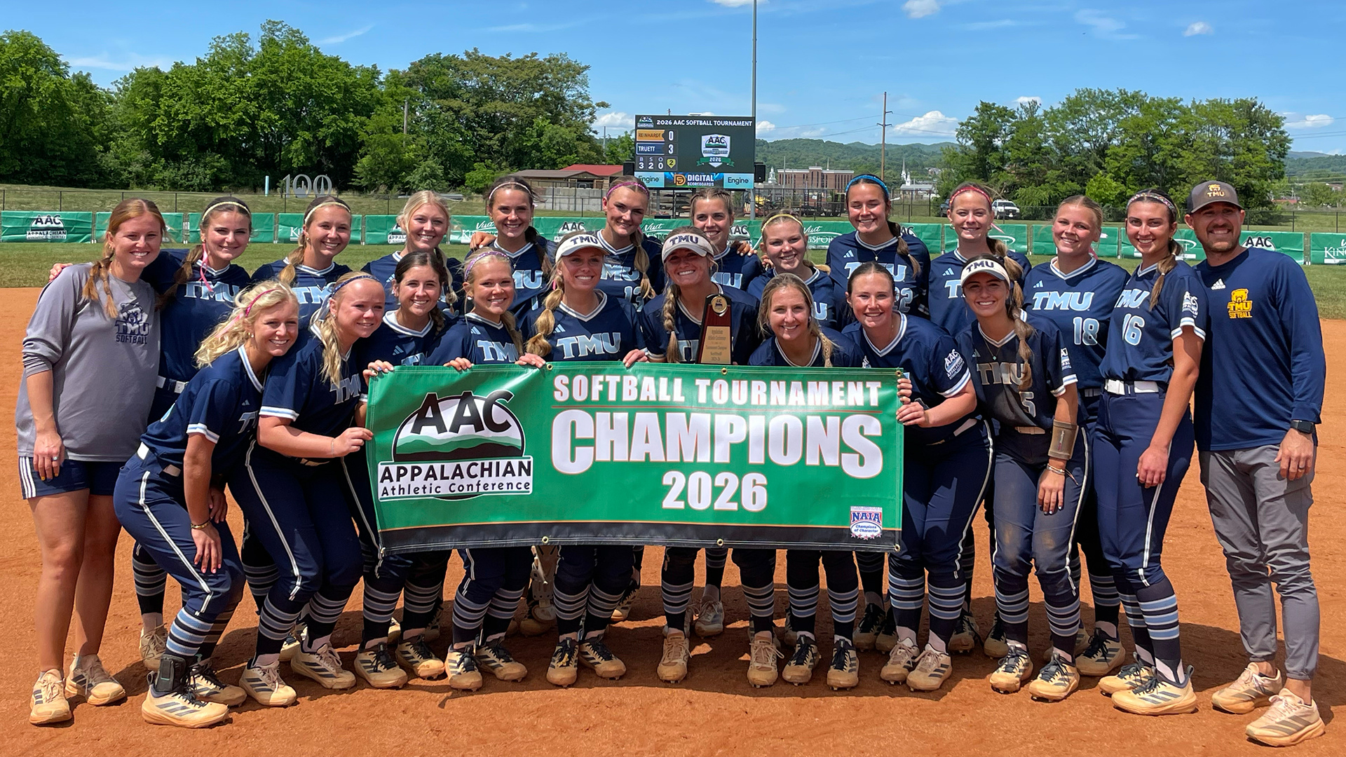 Truett McConnell blanks Reinhardt 3-0 to win AAC softball tournament title