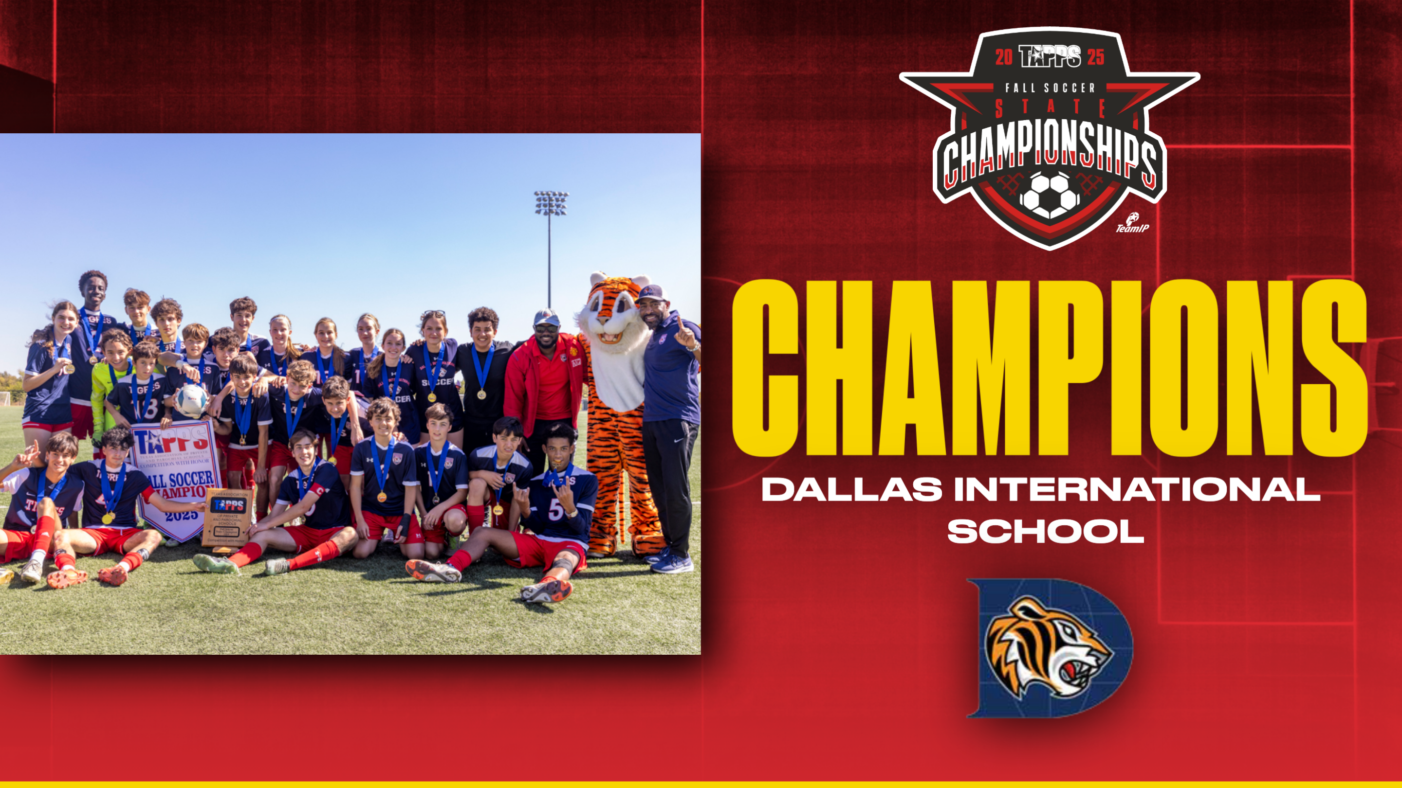 Soccer Championship Showdown: Dallas International School Secures Victory in TAPPS Fall Soccer