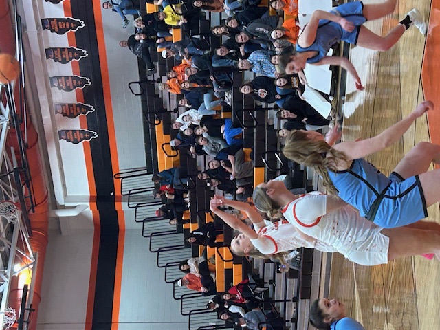 Fighting Saints Edged by Lake Park 33-28 as Schilb Reaches 1,000-Point Milestone