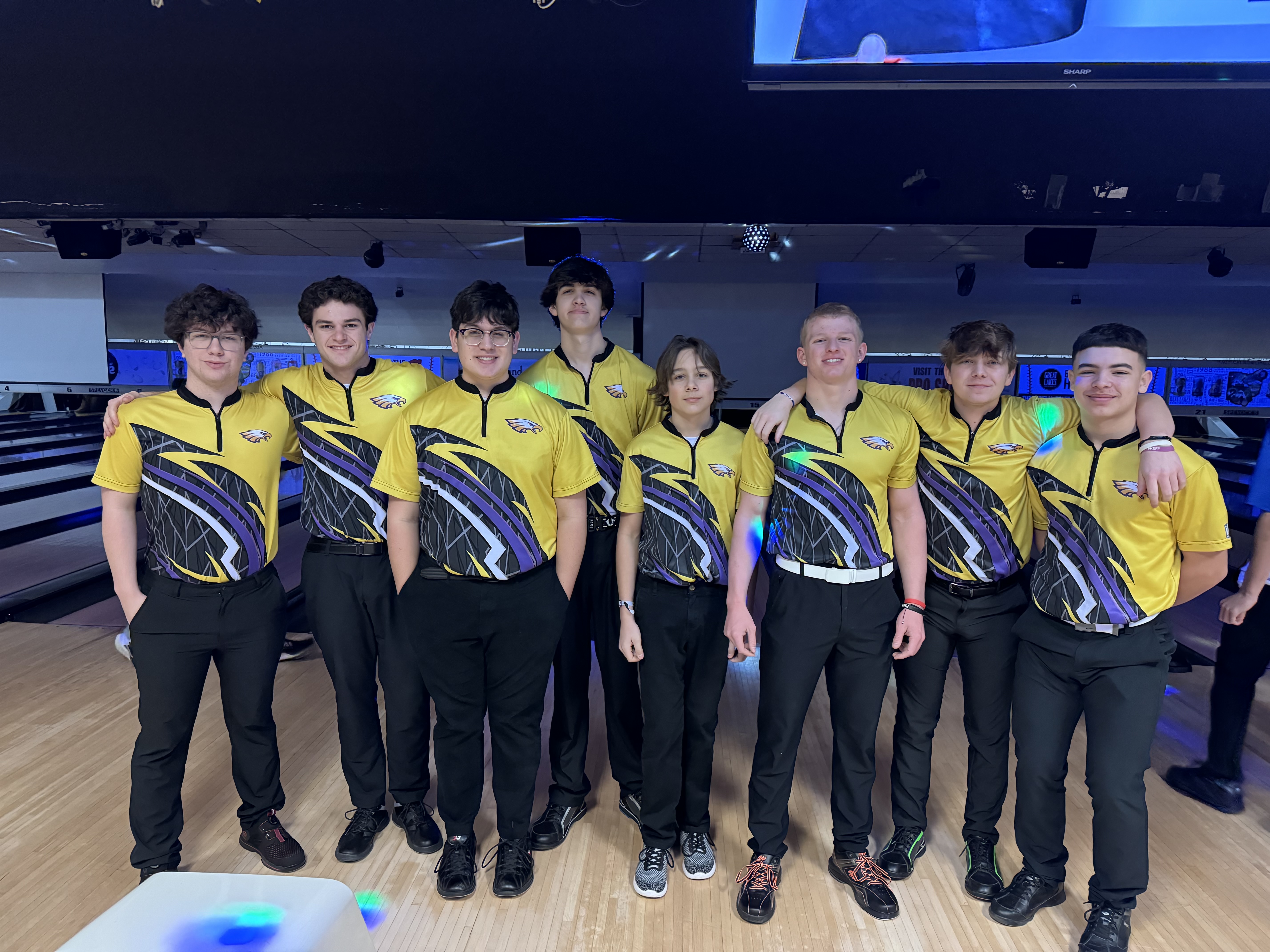 Avon High School Eagles Boys and Girls Bowling at SWC Championship