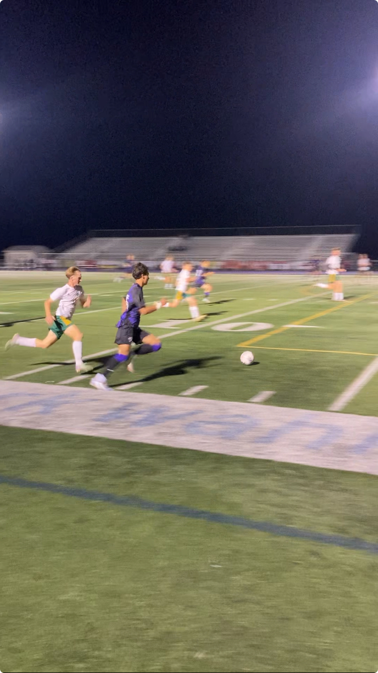 Avon Eagles Secure a Solid Victory Over Amherst Comets in a Chilly Soccer Showdown