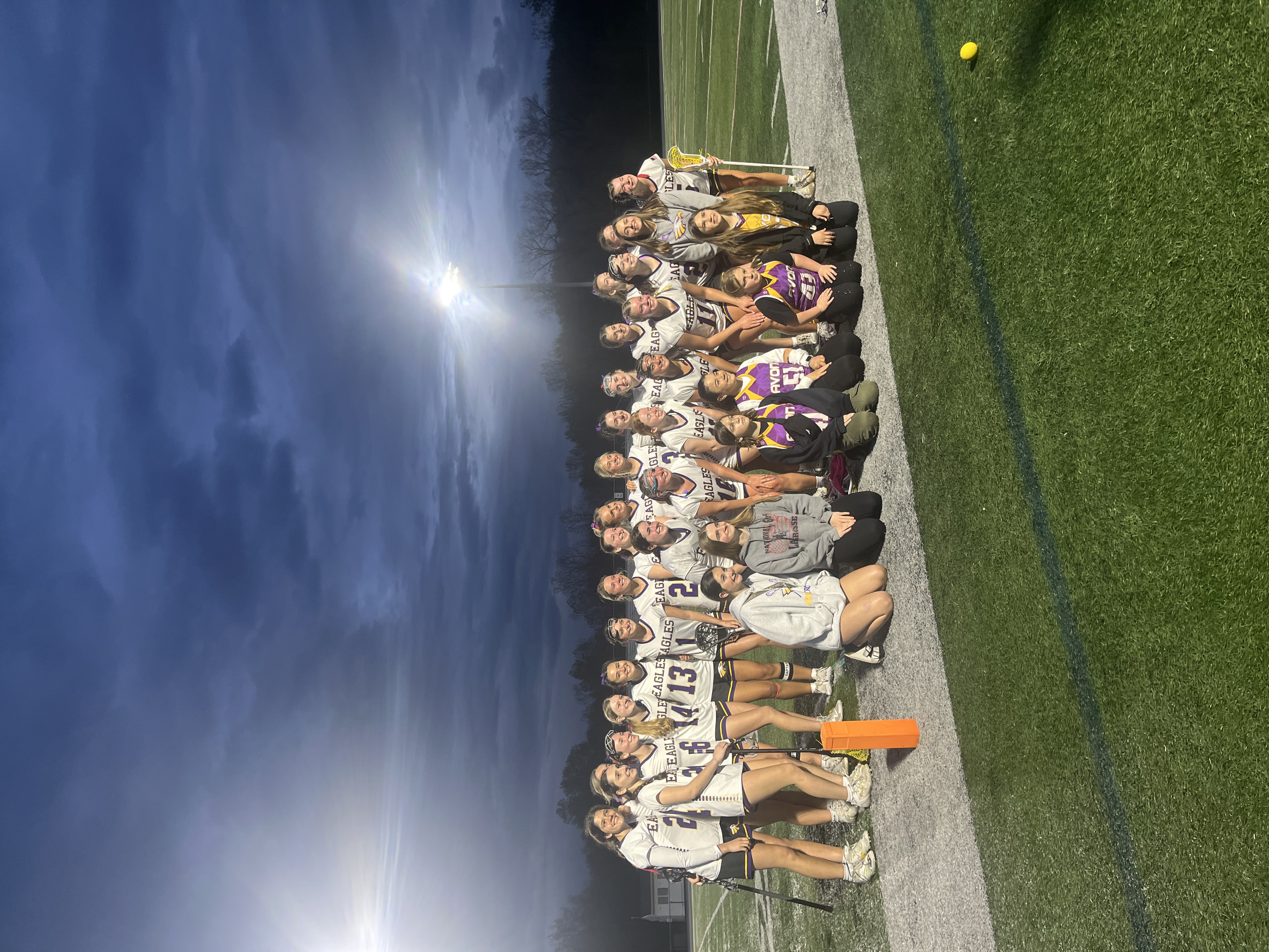 Avon Lady Eagles Clinch Victory Saint Joseph Jaguars in  Lacrosse Showdown