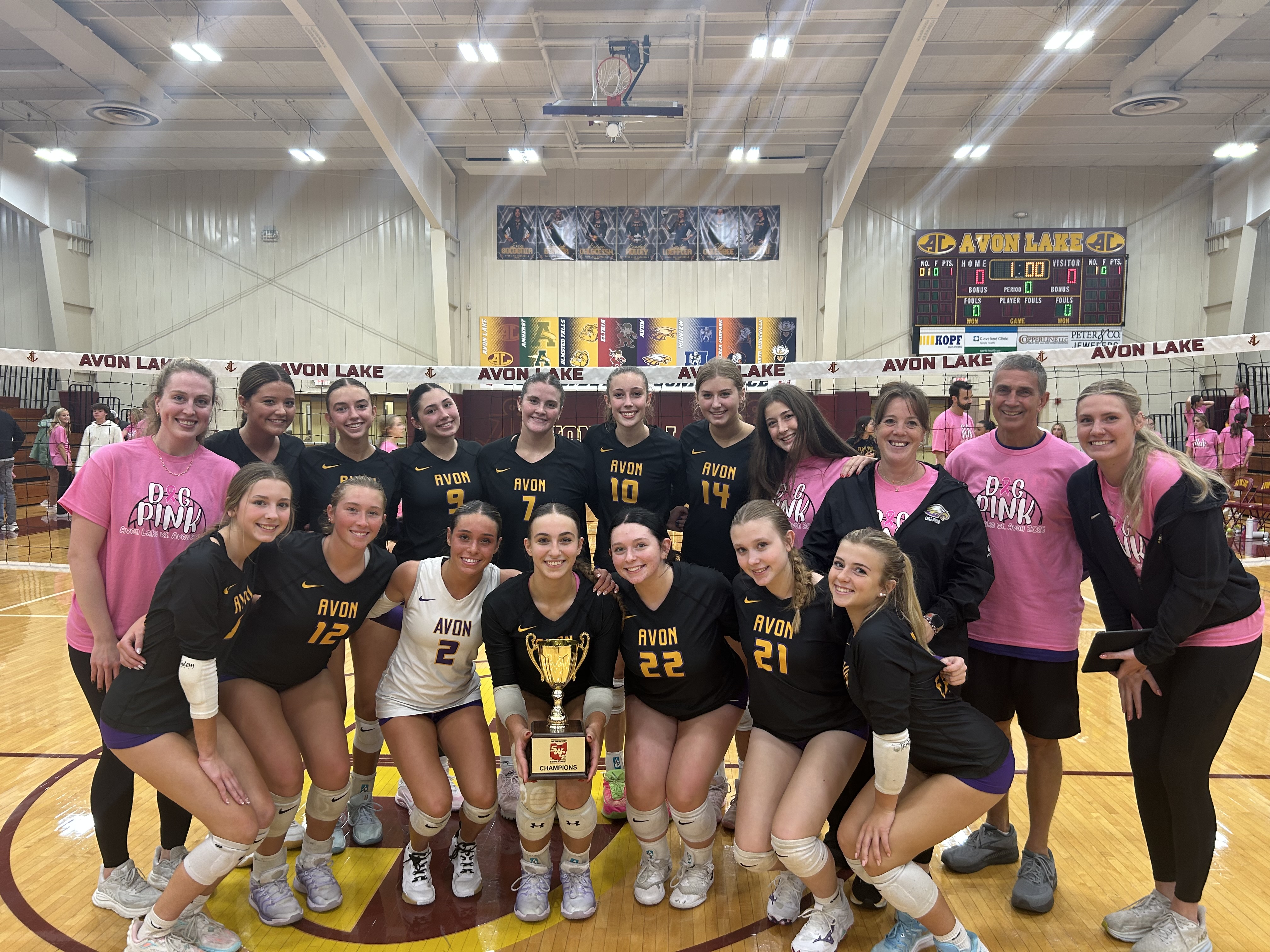 Eagles sweep Avon Lake, win third consecutive SWC crown