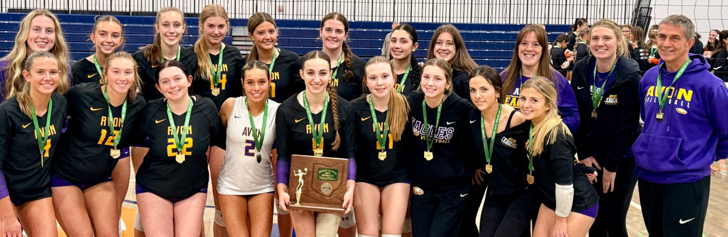 Avon wins third consecutive district title with sweep of Eastlake North