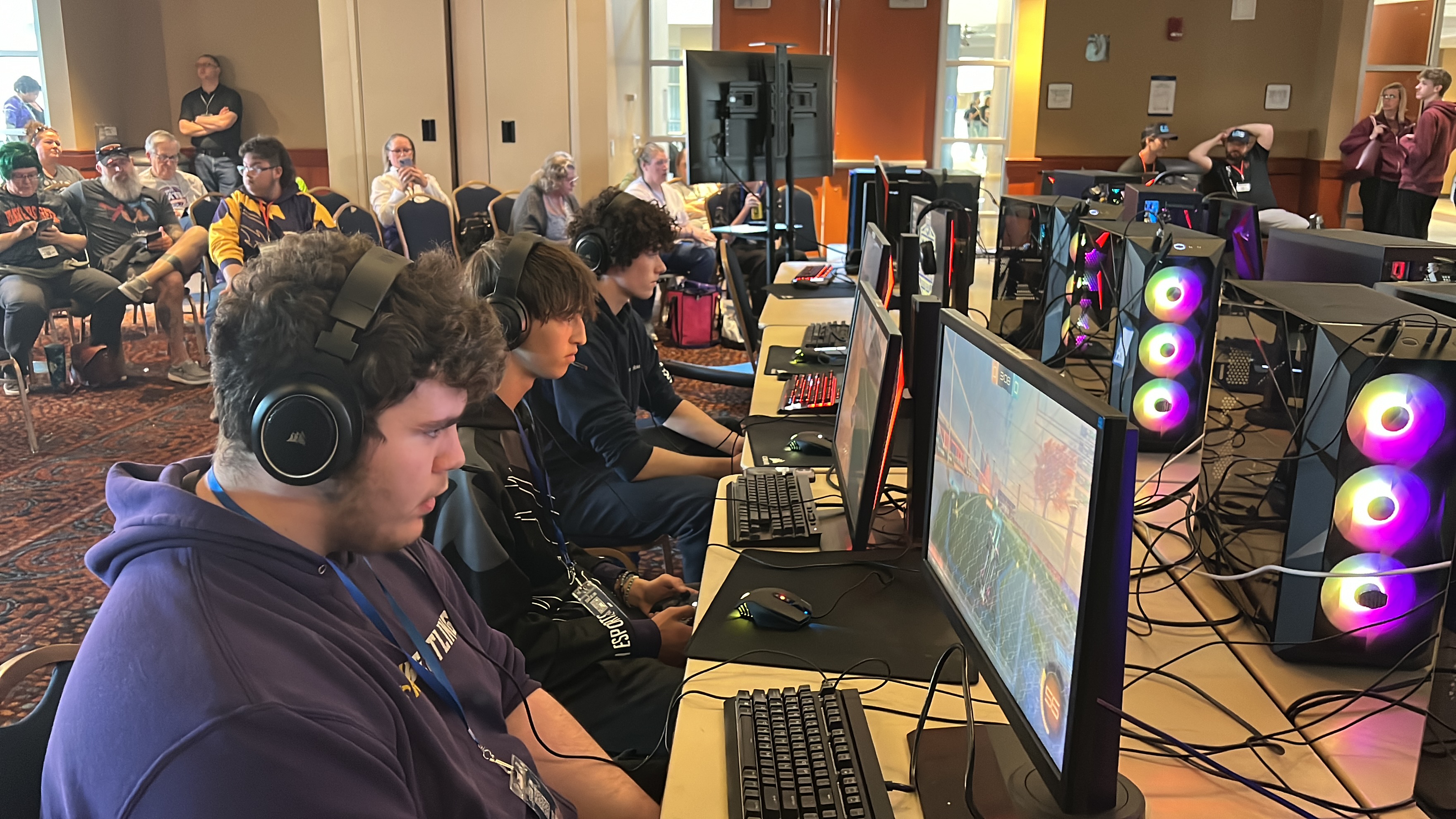 Avon High School Eagles in Rocket League Semifinals at OHSAA ESO State Competition