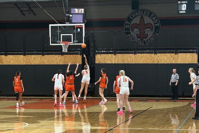 Fighting Saints Dominate Harlem Huskies in 67-33 Home Victory