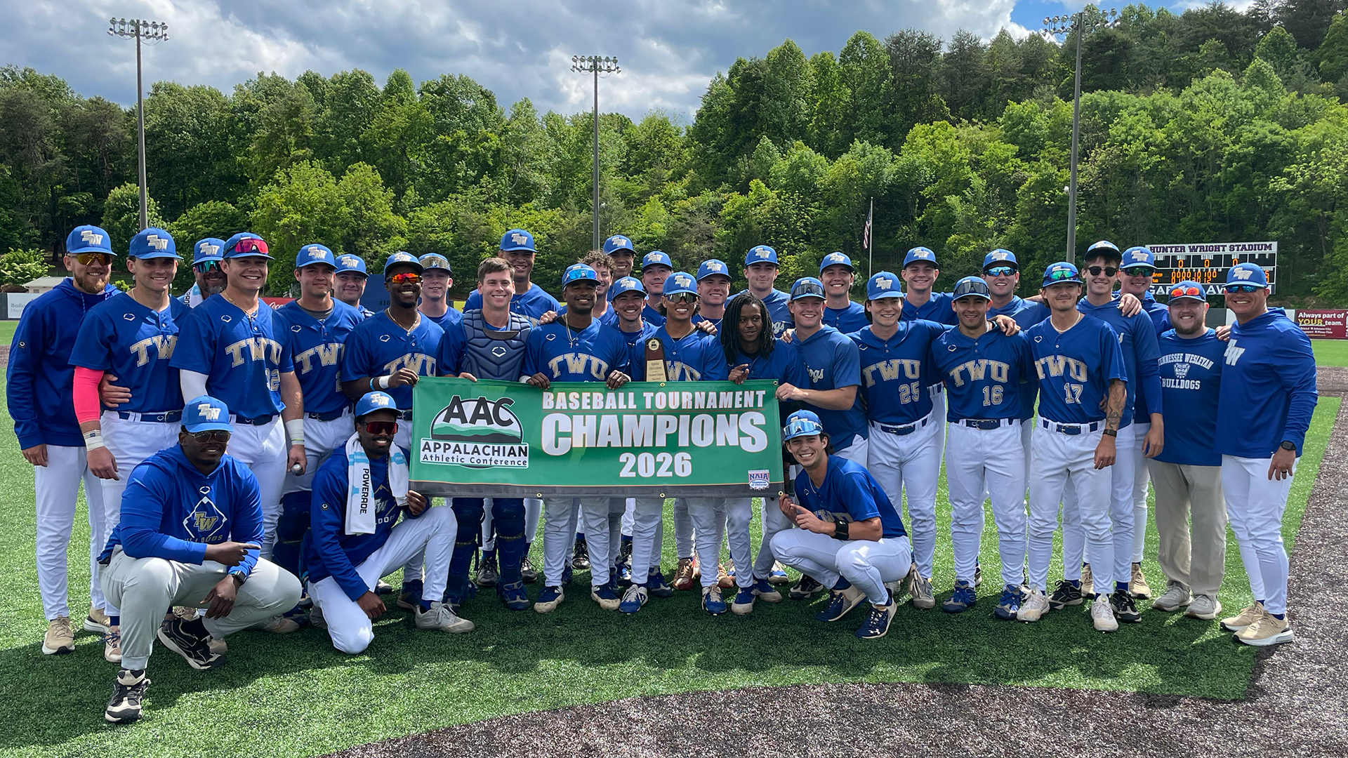 Tennessee Wesleyan claims third straight AAC tournament title with 8-2 win over Bryan