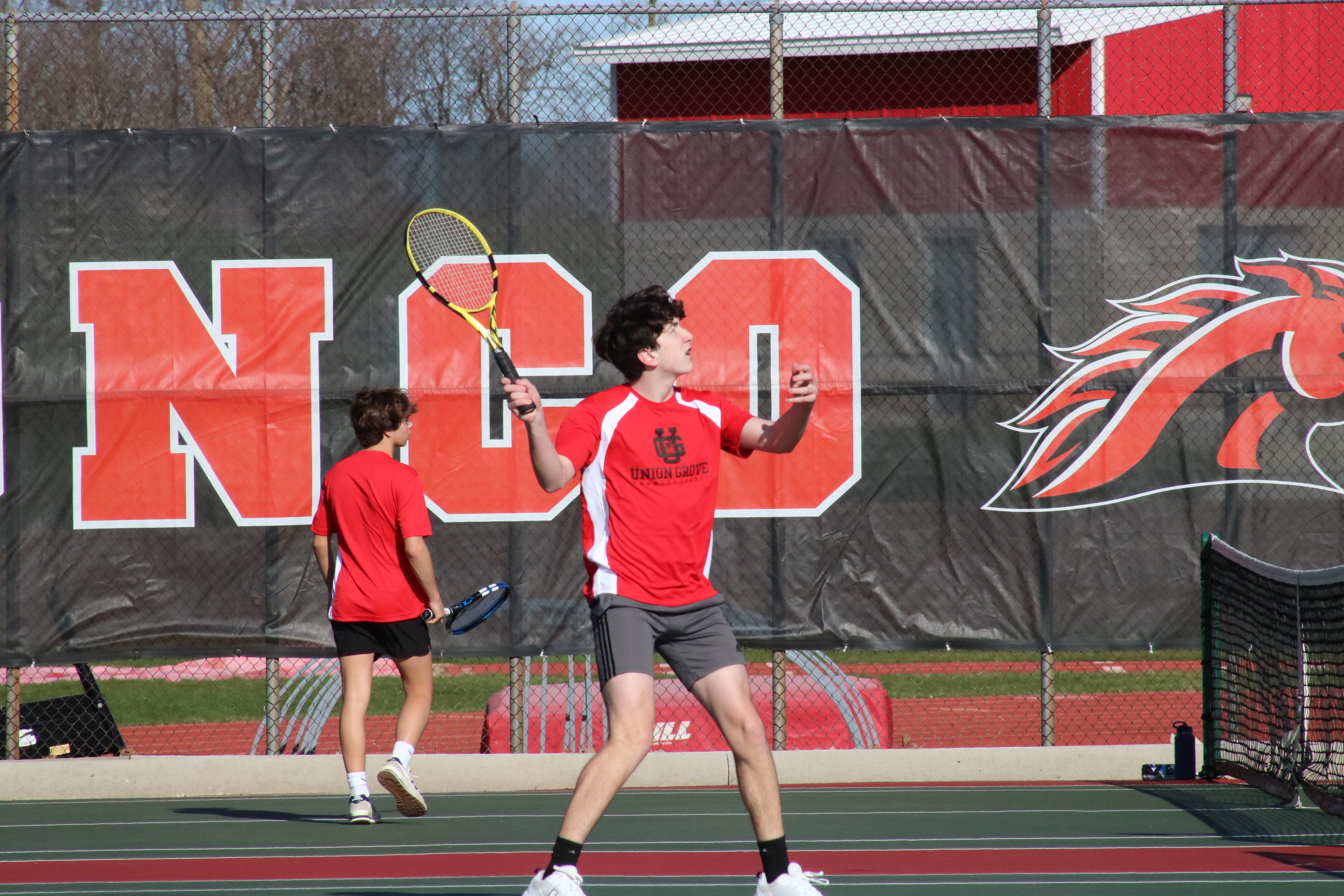 Union Grove High School Broncos Clinch Decisive 5-2 Victory in Tennis Match Against Kenosha Indian Trail