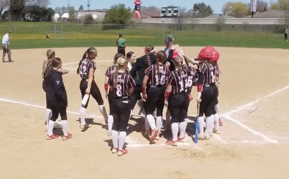 Union Grove High School Varsity Softball Broncos Triumph Over Coleman Varsity Cougars