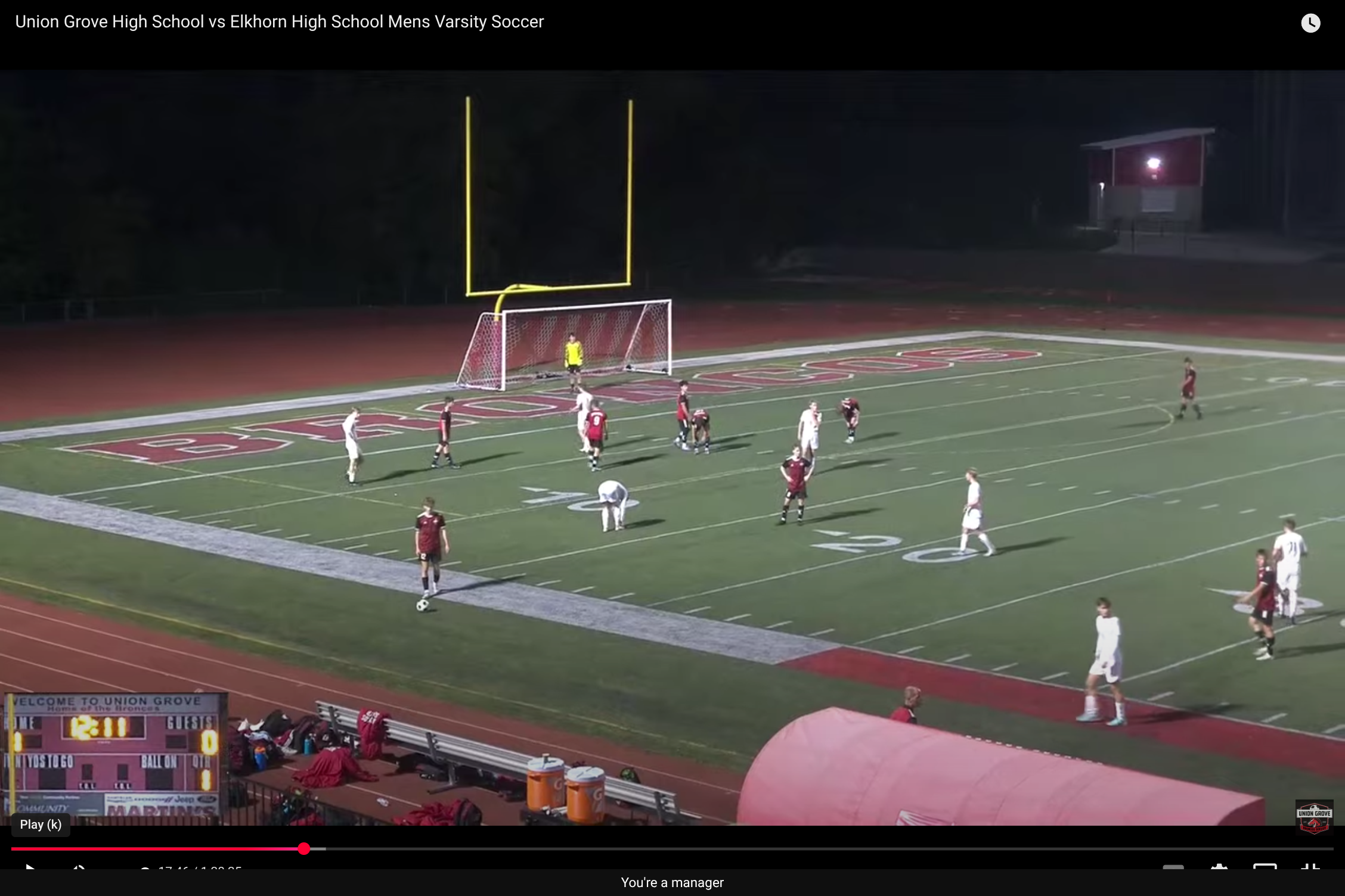 Union Grove High School Broncos Secure Victory Against Elkhorn in Key Conference Soccer Game