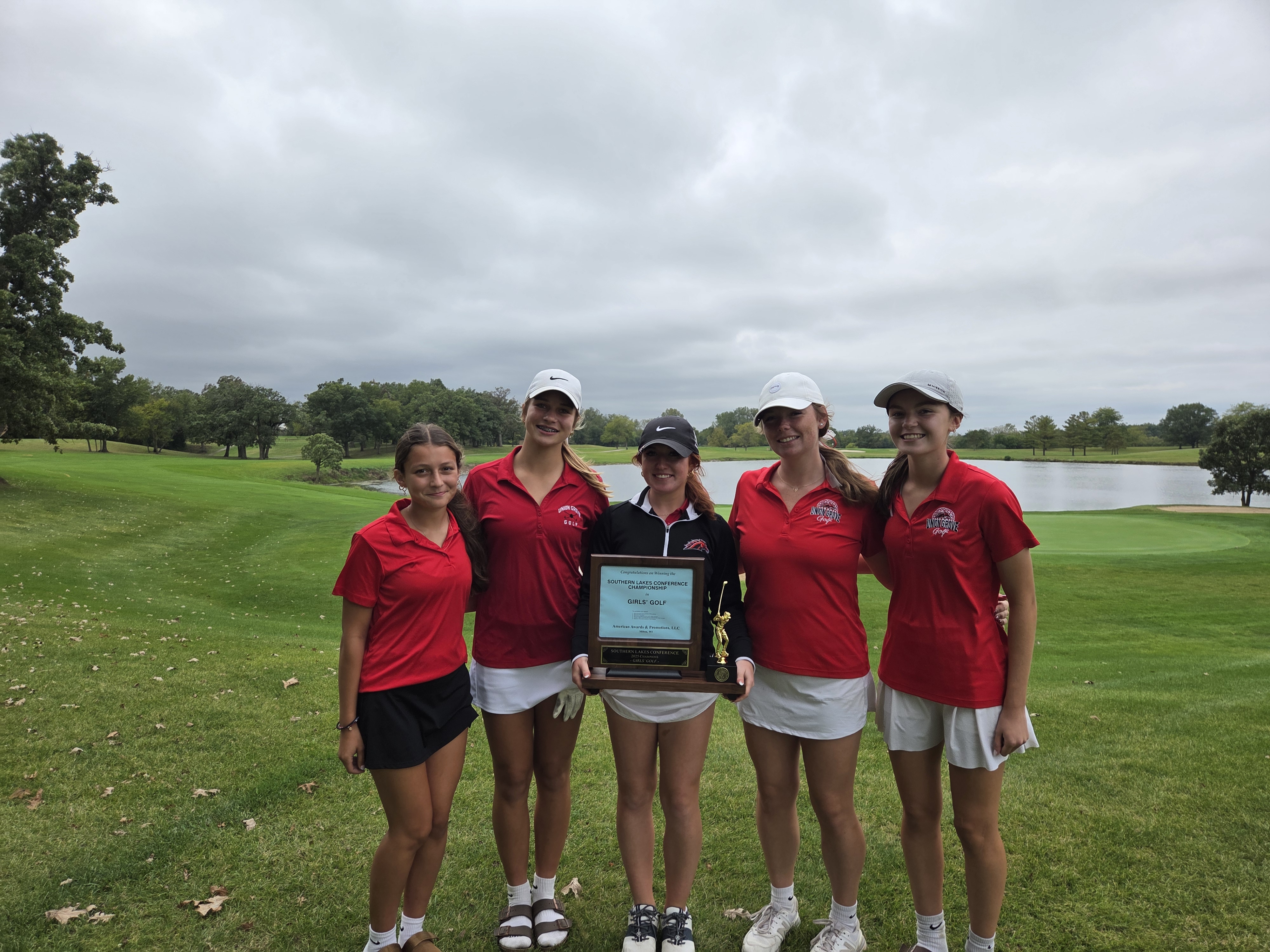 Union Grove High School Broncos Triumph at Southern Lakes Conference Golf Tournament