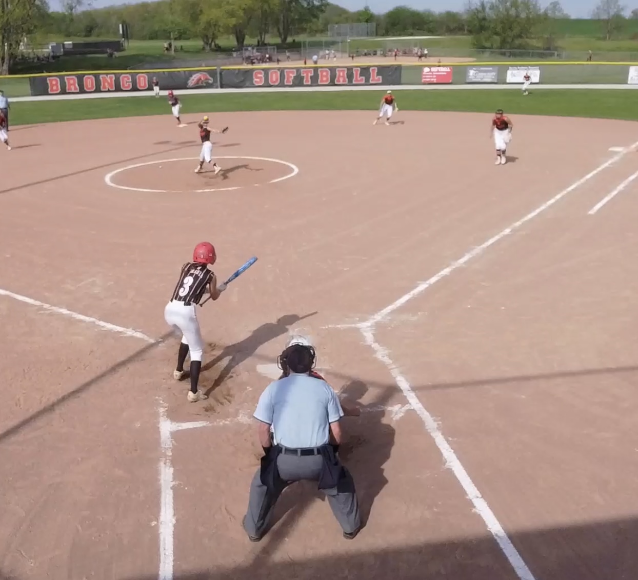 Union Grove High School Broncos Clinch Victory Over Burlington Demon Varsity in Softball Showdown